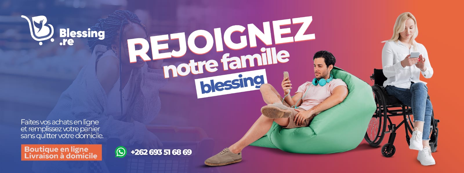 Acheter depuis chez vous